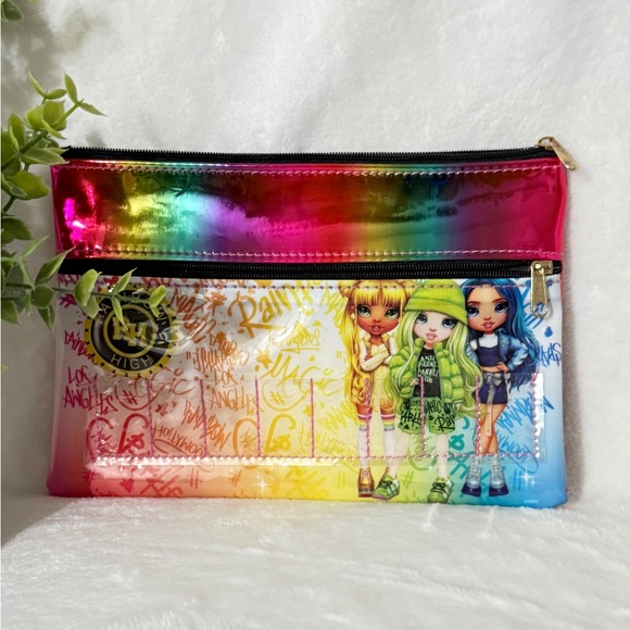Rainbow High Multicolor Zipper Pouch - Picture 1 of 10